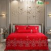 HPC 102_Bộ Chăn Ga Thêu Vikosan D'Luxe